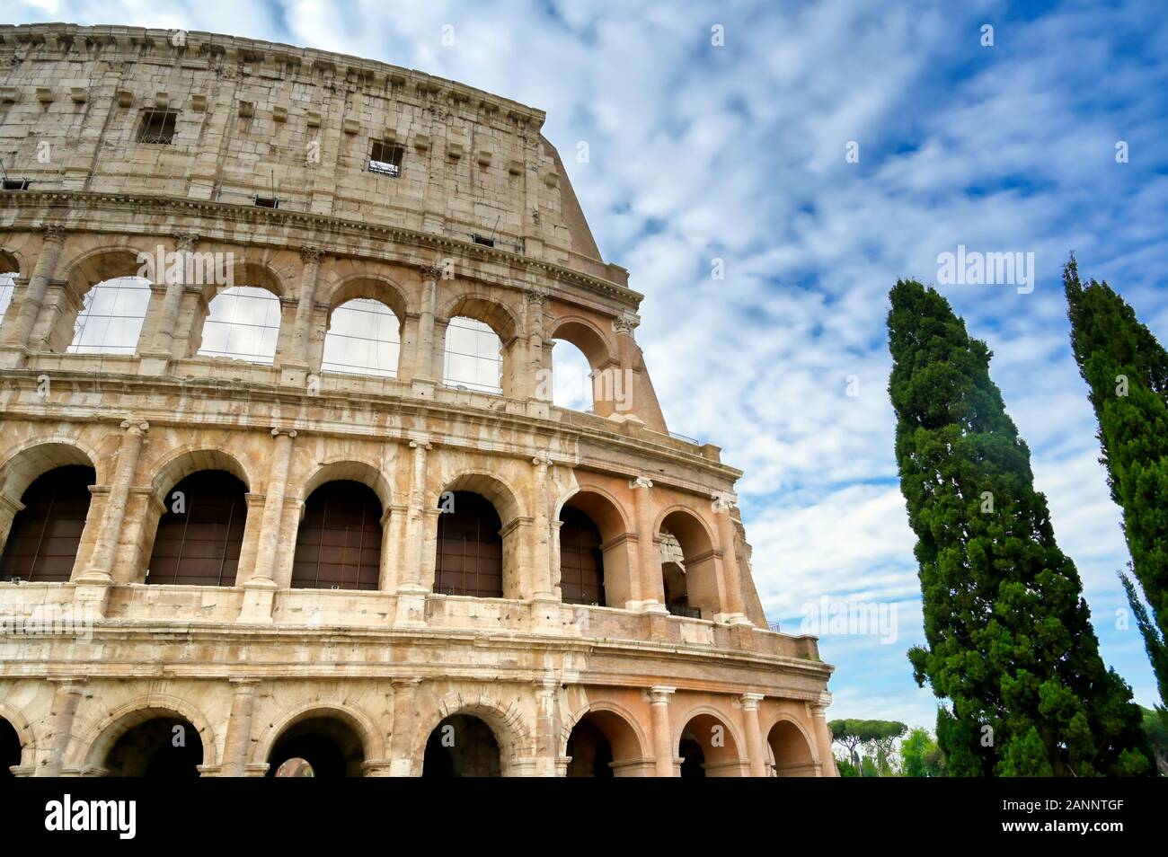 The Colosseum located in Rome, Italy Stock Photo - Alamy