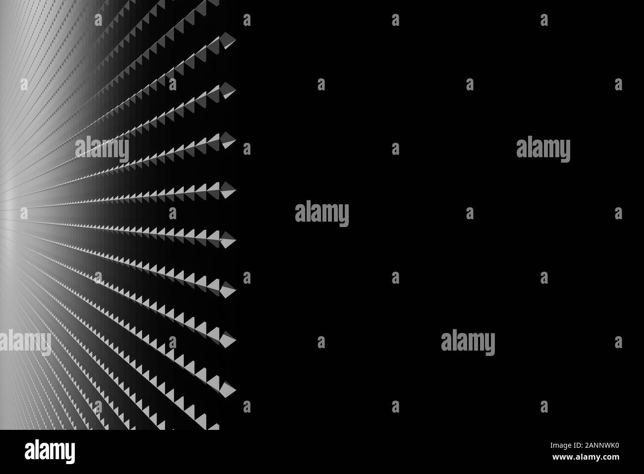 Grid texture with backlight perspective view. Visualization 3D render ...