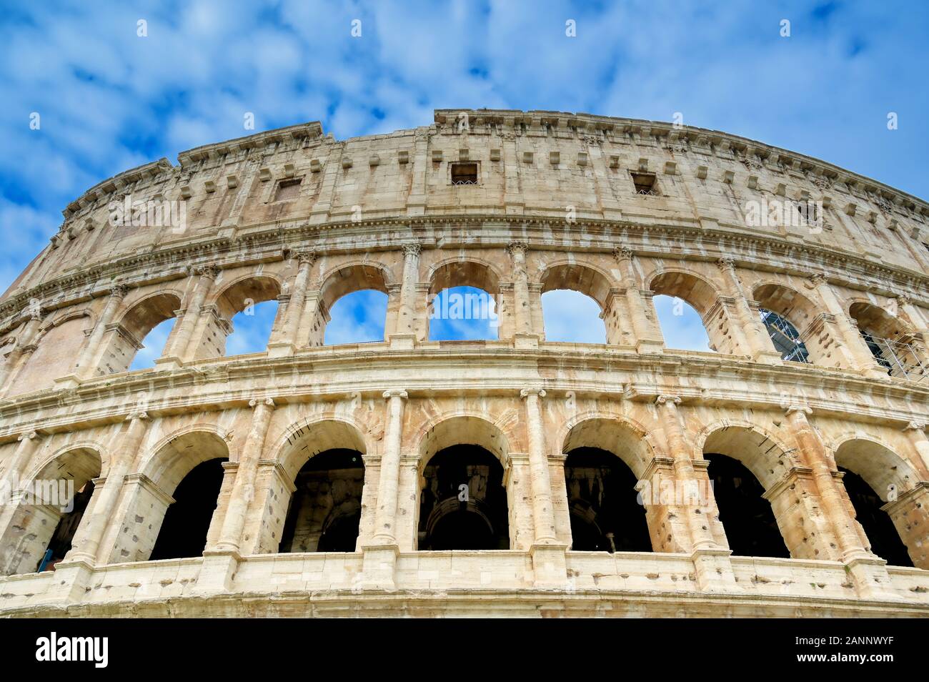 The Colosseum located in Rome, Italy Stock Photo - Alamy