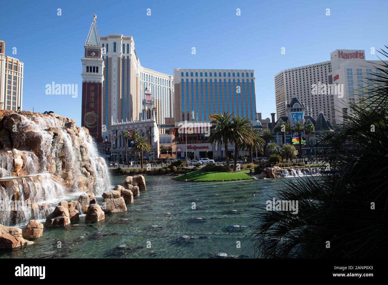 Venetian las vegas busy hi-res stock photography and images - Alamy