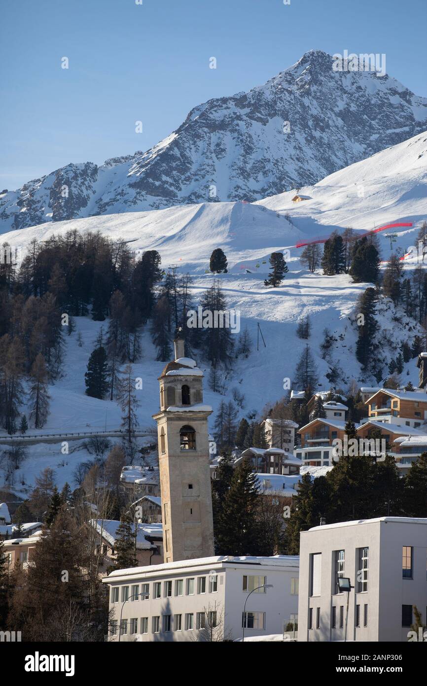The Lausanne 2020 Youth Olympic Games on the 12h January 2020 at the St Moritz in Switzerland. Photo by Sam Mellish Stock Photo