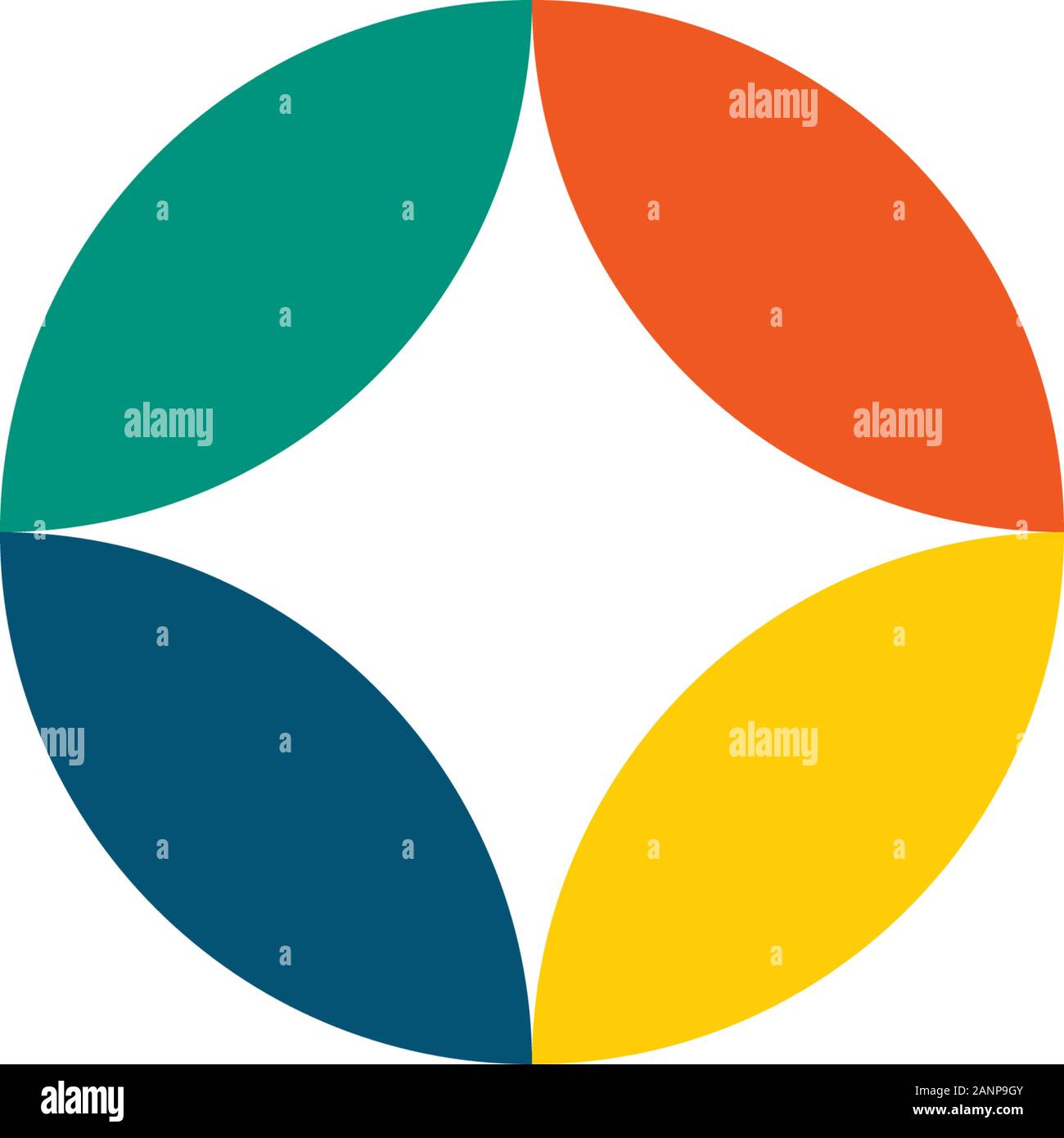 Logo Design With North Star And 4 Colors In Circle Shape Full Color Stock Vector Image Art Alamy Logo Design With North Star And 4 Colors In Circle Shape Full Color Stock Vector Image Art Alamy