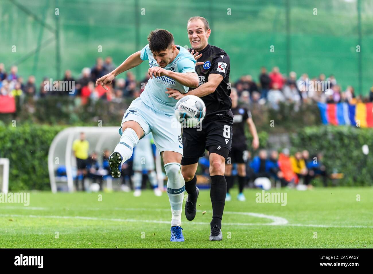 UEFA Champions League 1995/96 . Tiberiu Csik, Steaua Bucharest Stock  Photo - Alamy