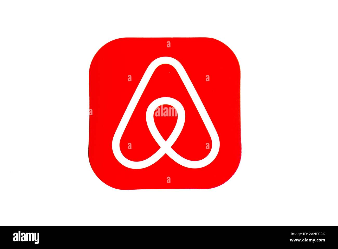 Airbnb app logo Cut Out Stock Images & Pictures Alamy