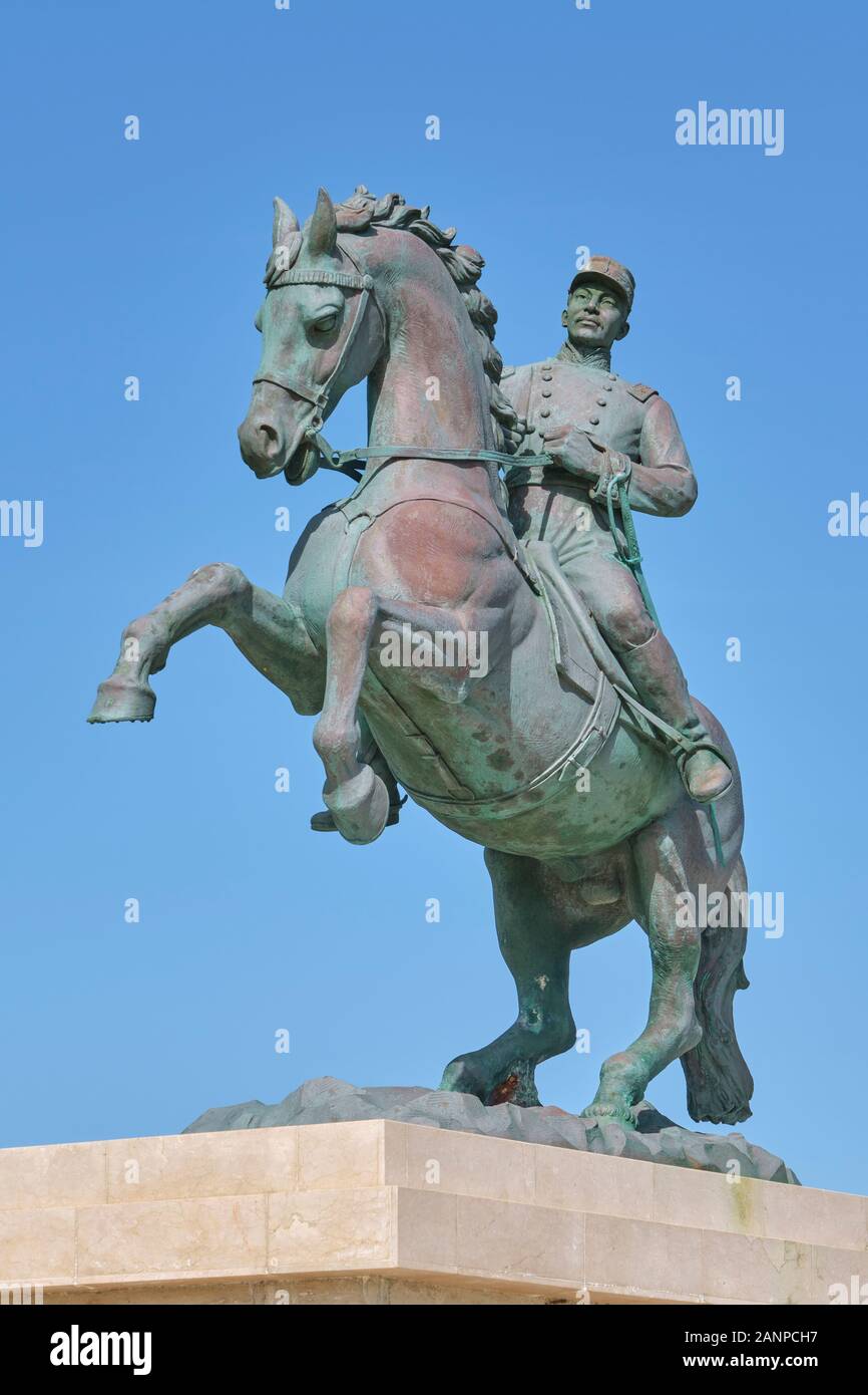 Gregario Luperon was a military leader and statesman who lead the restoration of the Dominican Republic after the annexation by Spain in 1863. Stock Photo