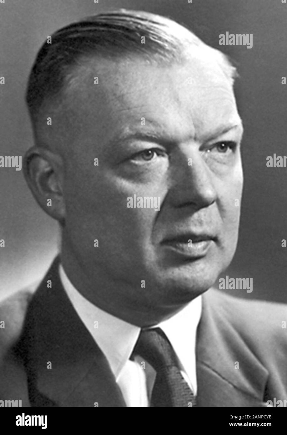 Werner Theodor Otto Forßmann (1904 – 1979) German physician Stock Photo