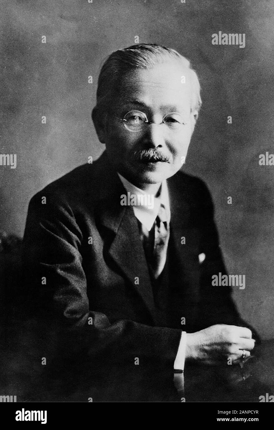 Kikunae Ikeda (1864 – 1936) Japanese chemist Stock Photo