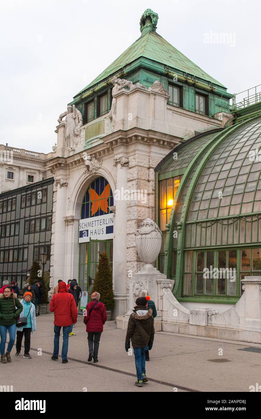 Butterfly House Zoo Butterfly zoo, Schmetterlinghaus in the Imperial Garden, Schmetterling Haus