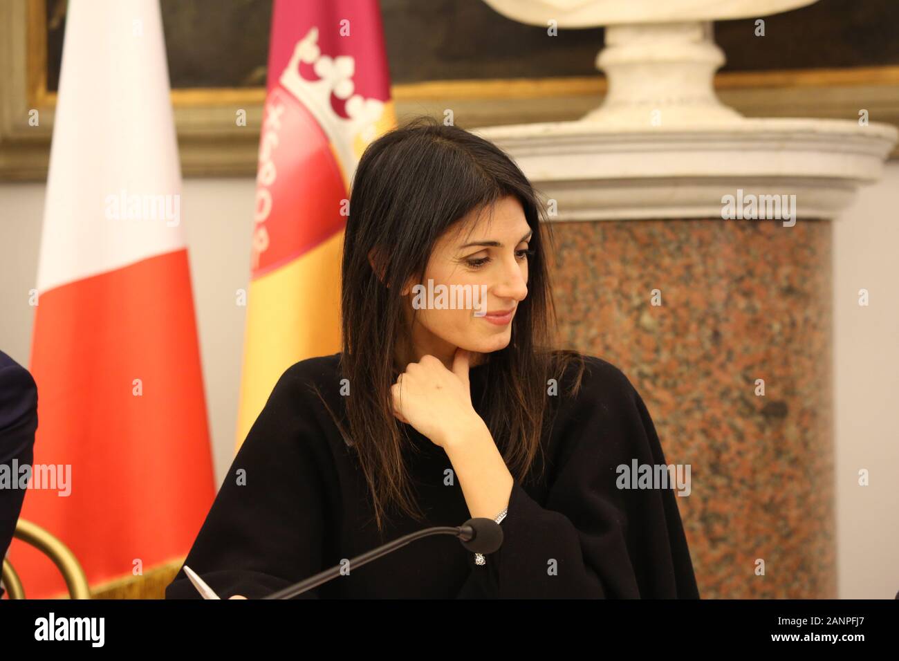 ROMA - CAMPIDOGLIO - SINDACA Stock Photo