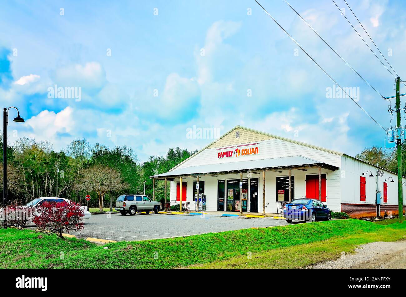 Family Dollar is pictured, Jan. 16, 2020, in Magnolia Springs, Alabama
