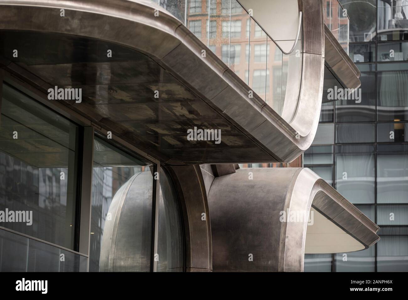 Zaha Hadid Building New York Stock Photo Alamy