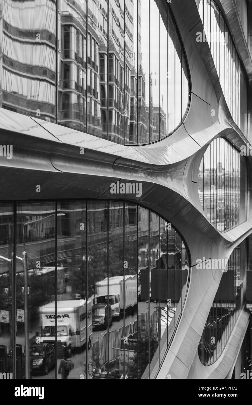 Zaha Hadid Building New York Stock Photo