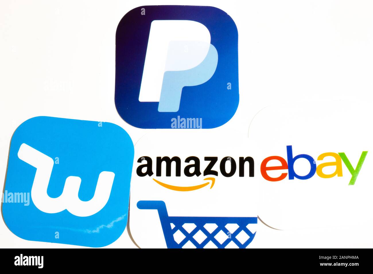 Ebay App Icon Cut Out Stock Images Pictures Alamy