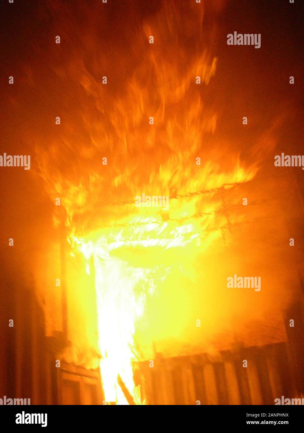 Backdraft, fireball and explosion Stock Photo Alamy