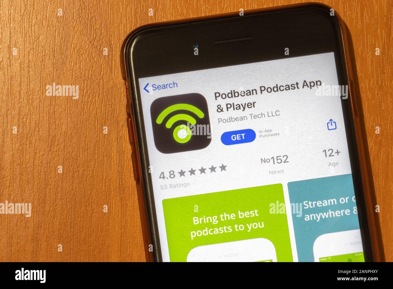 Podbean hi-res stock photography and images - Alamy
