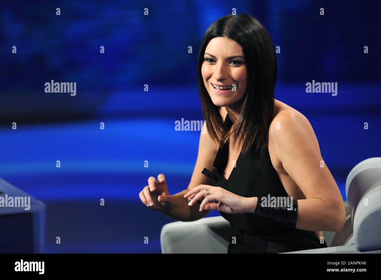 Milan Italy 15/11/2008 , Laura Pausini guest of the transmission "Che