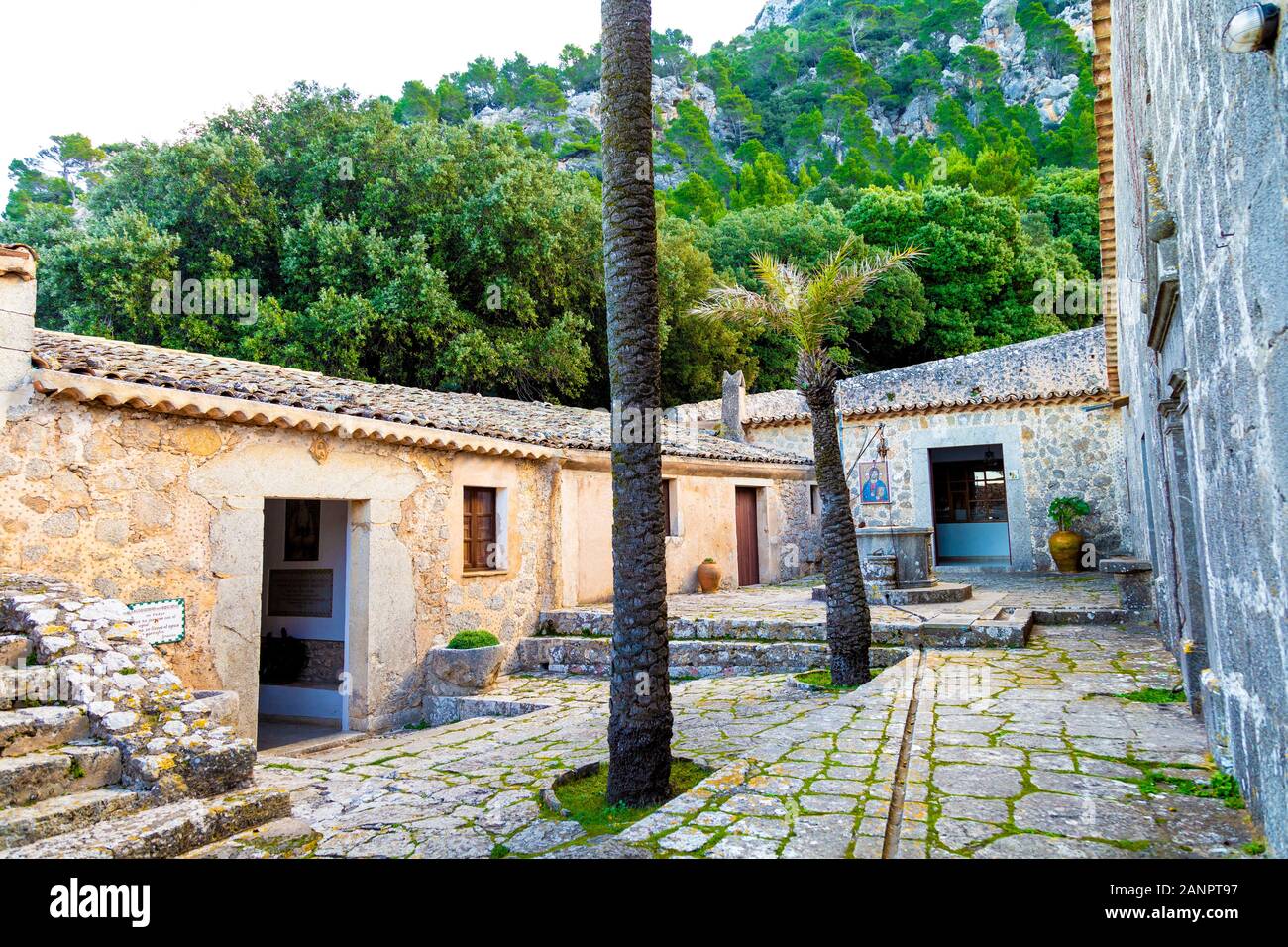 Hermitage of the Holy Trinity (Ermita de la Santíssima Trinitat), Mallorca, Spain Stock Photo