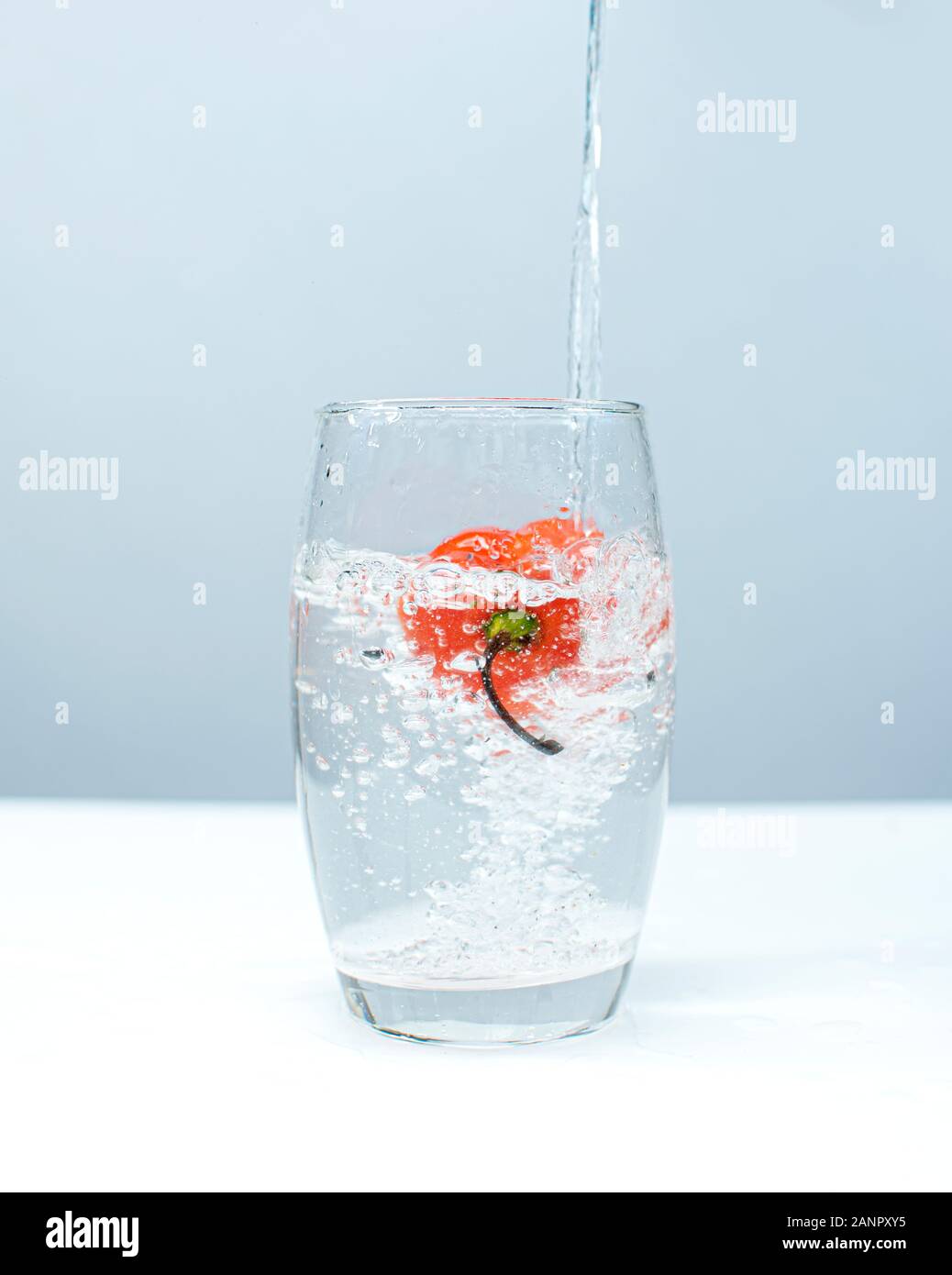 Ata Rodo Meaning The Habanero (Ata-Rodo in Yoruba language) in a glass of water Stock ...