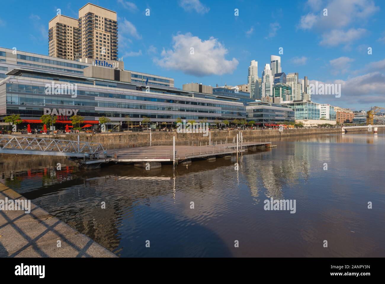 New and exclusive  dockland area Puerto Madero, state´s capital Buenos Aires, Argentina, Latin America Stock Photo