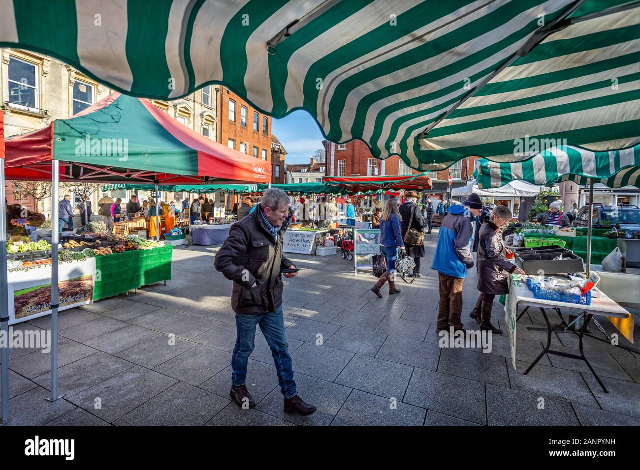 Wimborne town centre hires stock photography and images Alamy