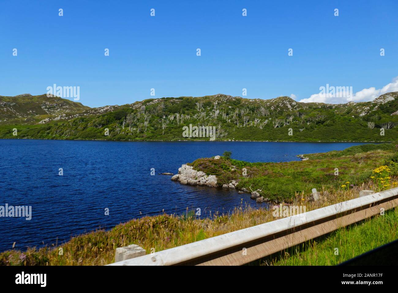 See, Loch a Bhadaidh Daraich, in den Highlands von schottland, United Kingdom Stock Photo