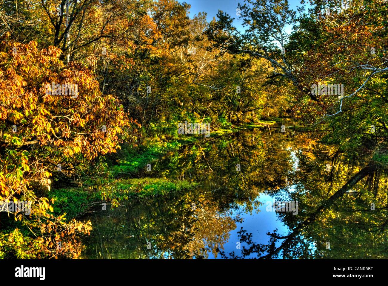 Prairie Oaks Metropark in Autumn, Ohio Stock Photo Alamy