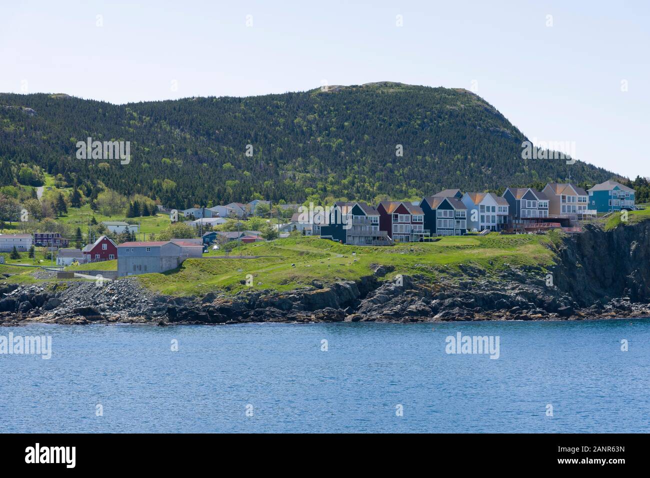 Portugal cove, Newfoundland, Canada. A rural seashore community located