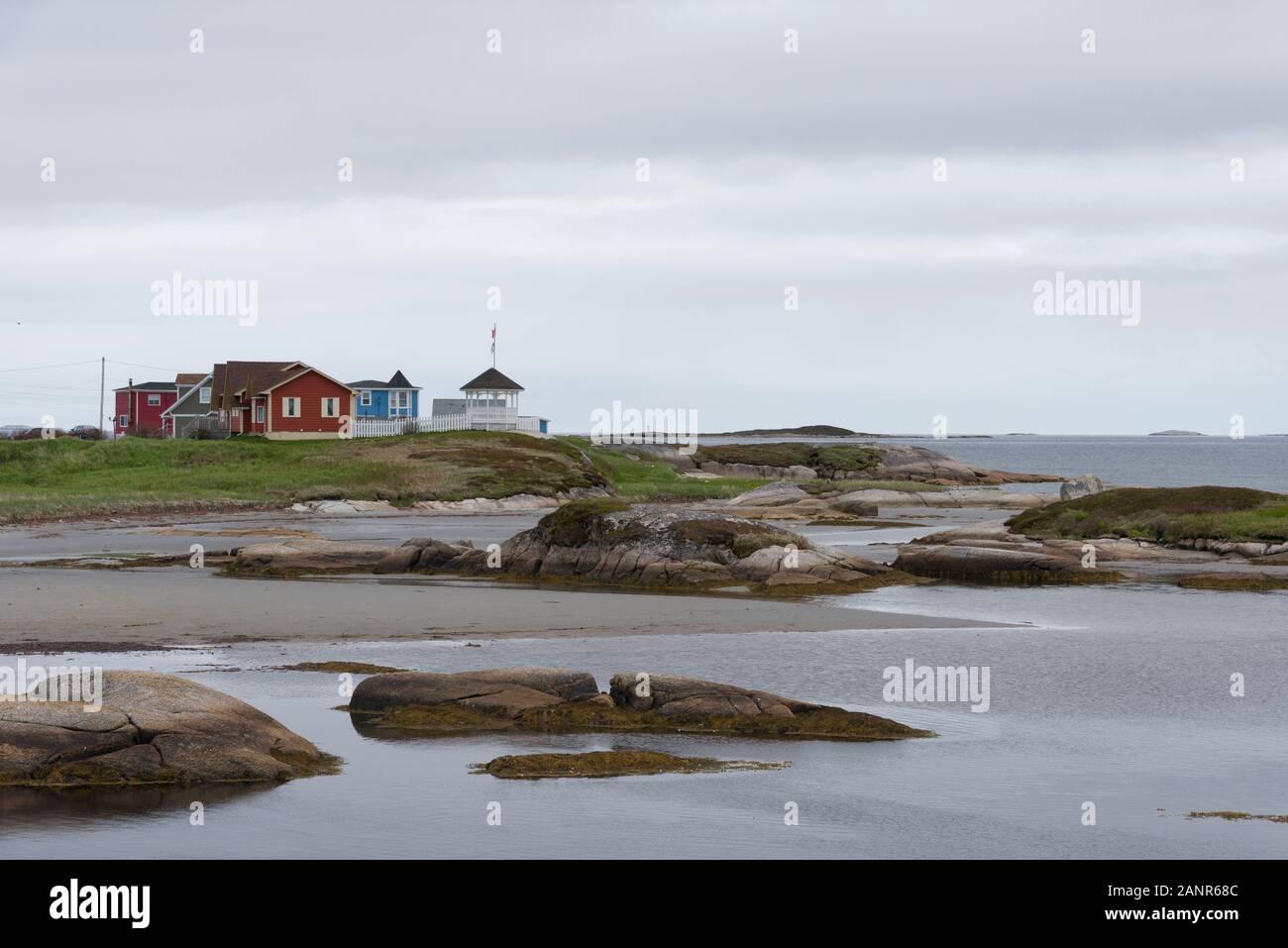 Barbour Living Heritage Village “The Venice of Newfoundland”, Newtown,  Bonavista Bay, Newfoundland Stock Photo - Alamy
