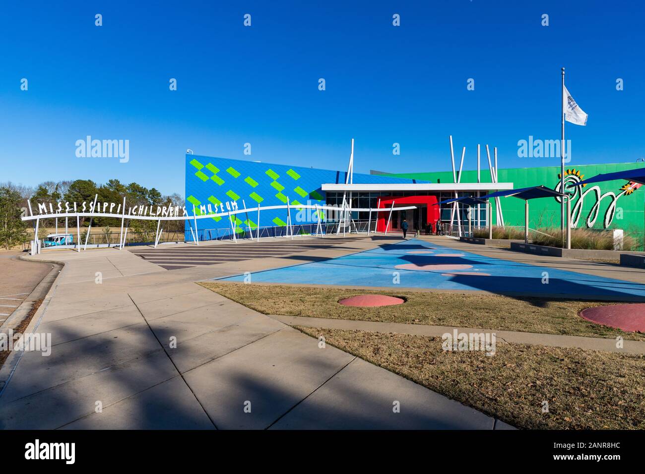 Jackson, MS / USA January 4, 2020 Mississippi Children's Museum in