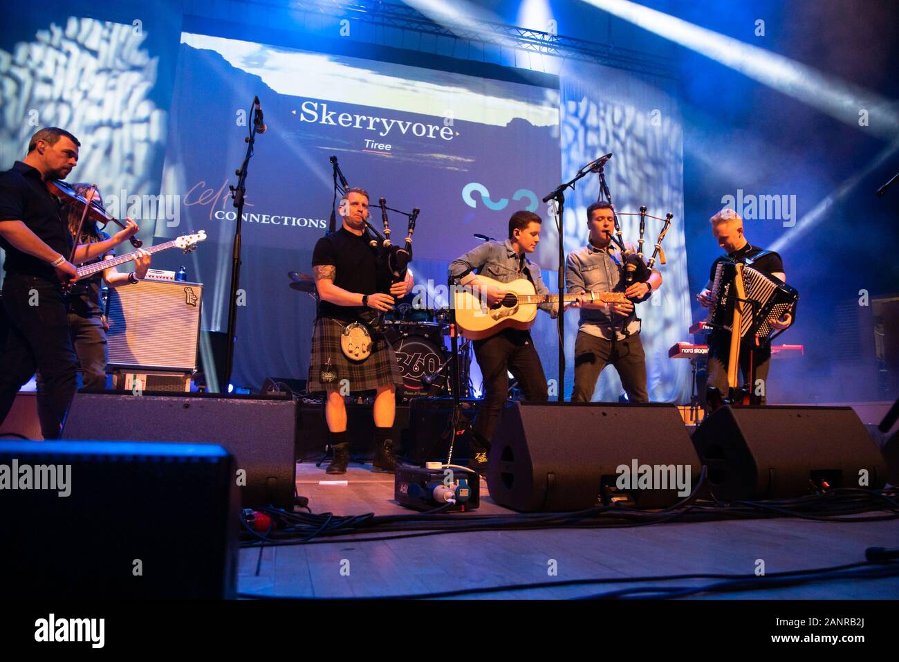 Glasgow, UK. 18th January 2020. Celtic Connections festival 2020