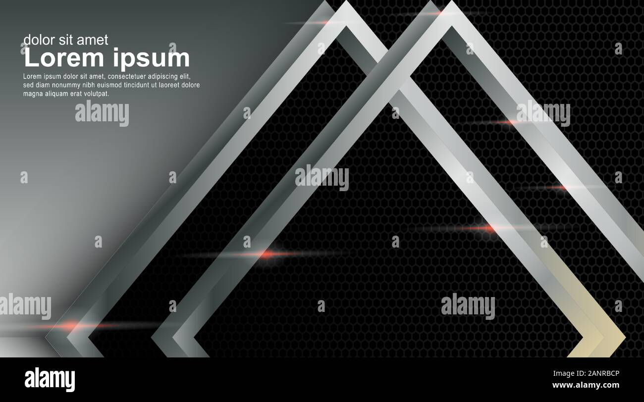 abstract vector background. Arrow design modern geometric texture ...