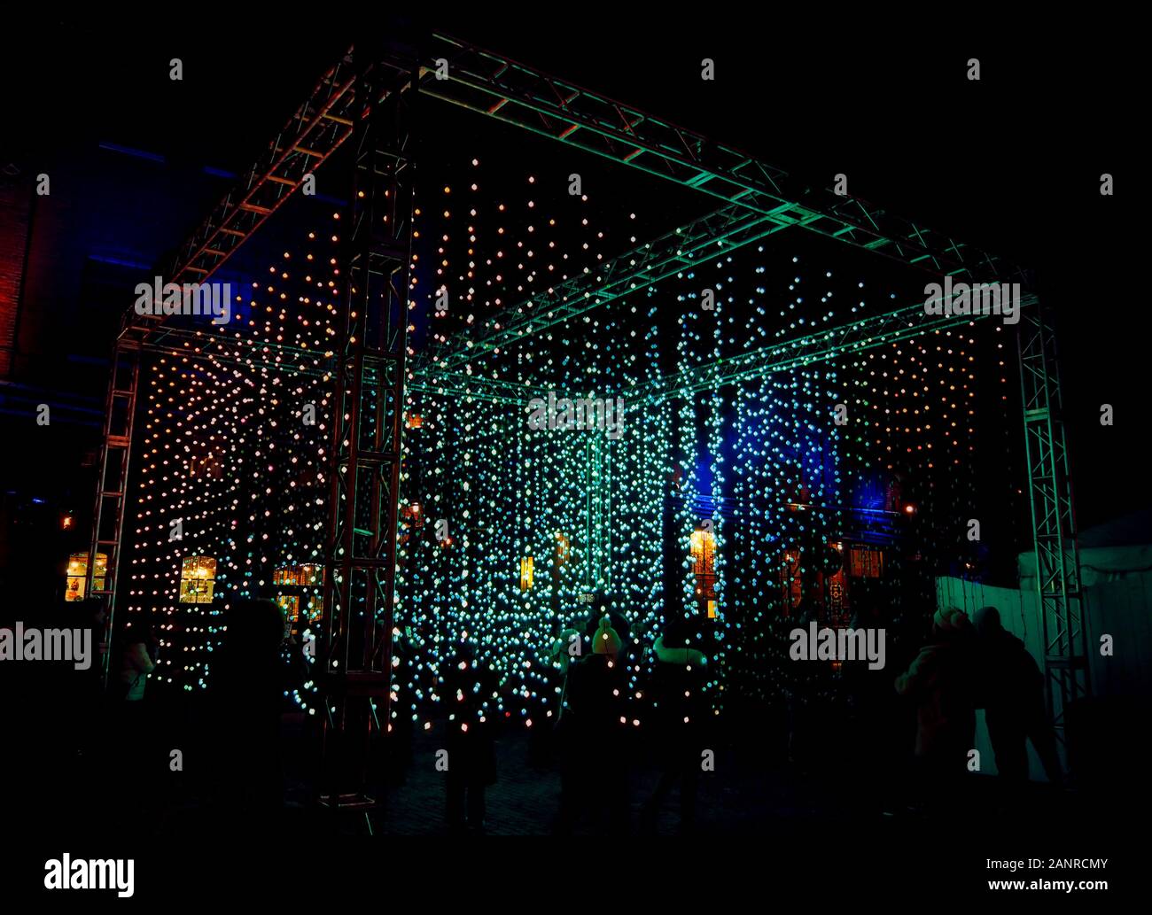 Toronto Light Fest 2020 Stock Photo