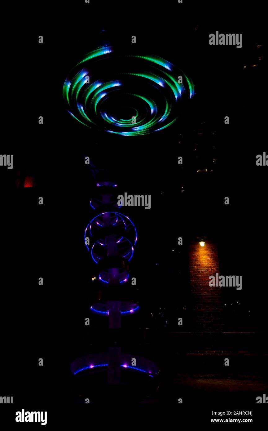 Toronto Light Fest 2020 Stock Photo