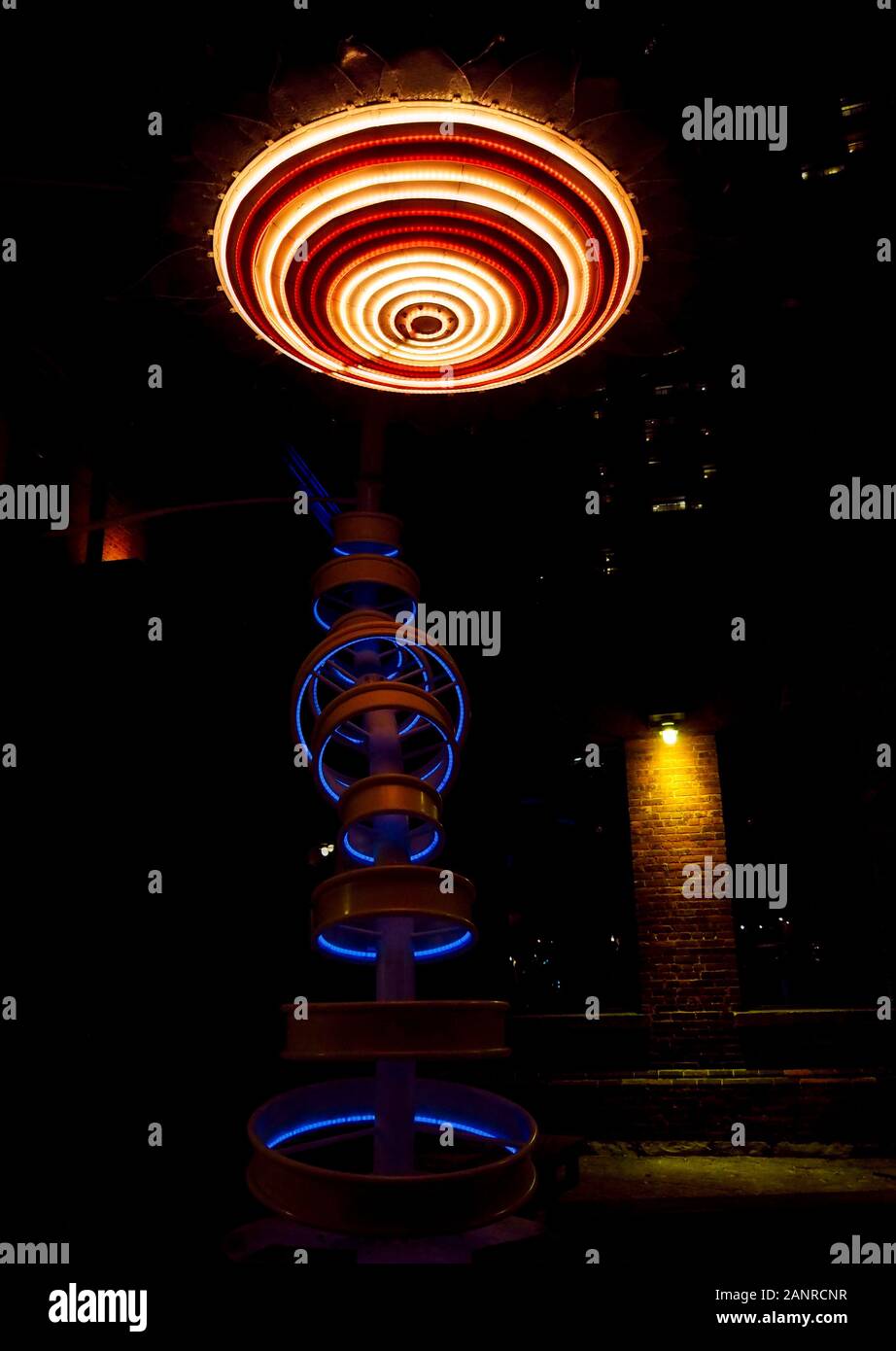 Toronto Light Fest 2020 Stock Photo