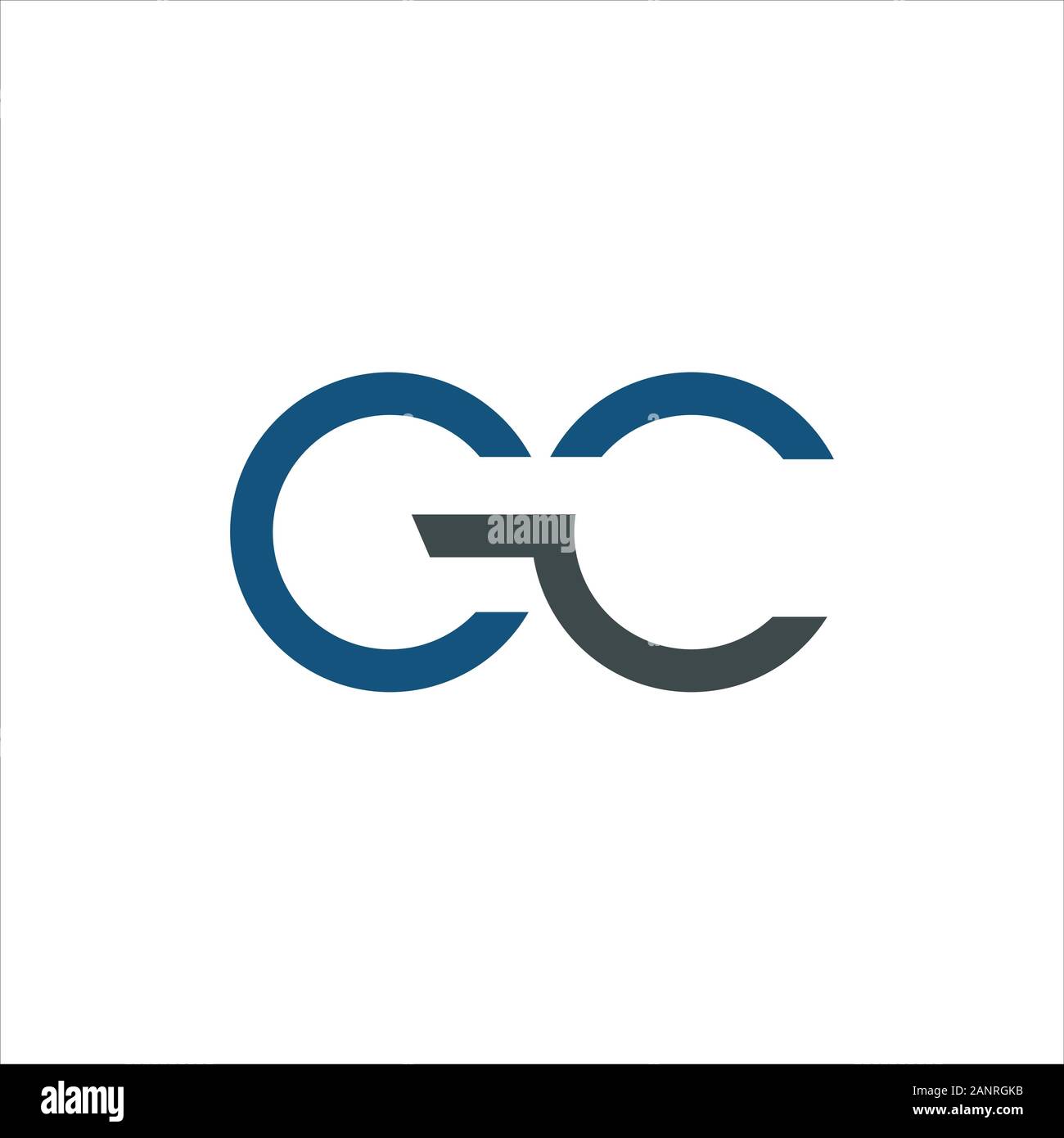 initial letter gc or cg logo vector design Stock Vector Image & Art - Alamy