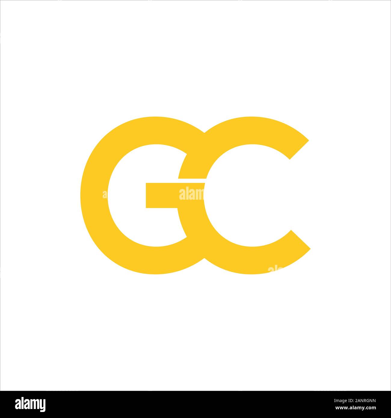 initial letter gc or cg logo vector design Stock Vector Image & Art - Alamy