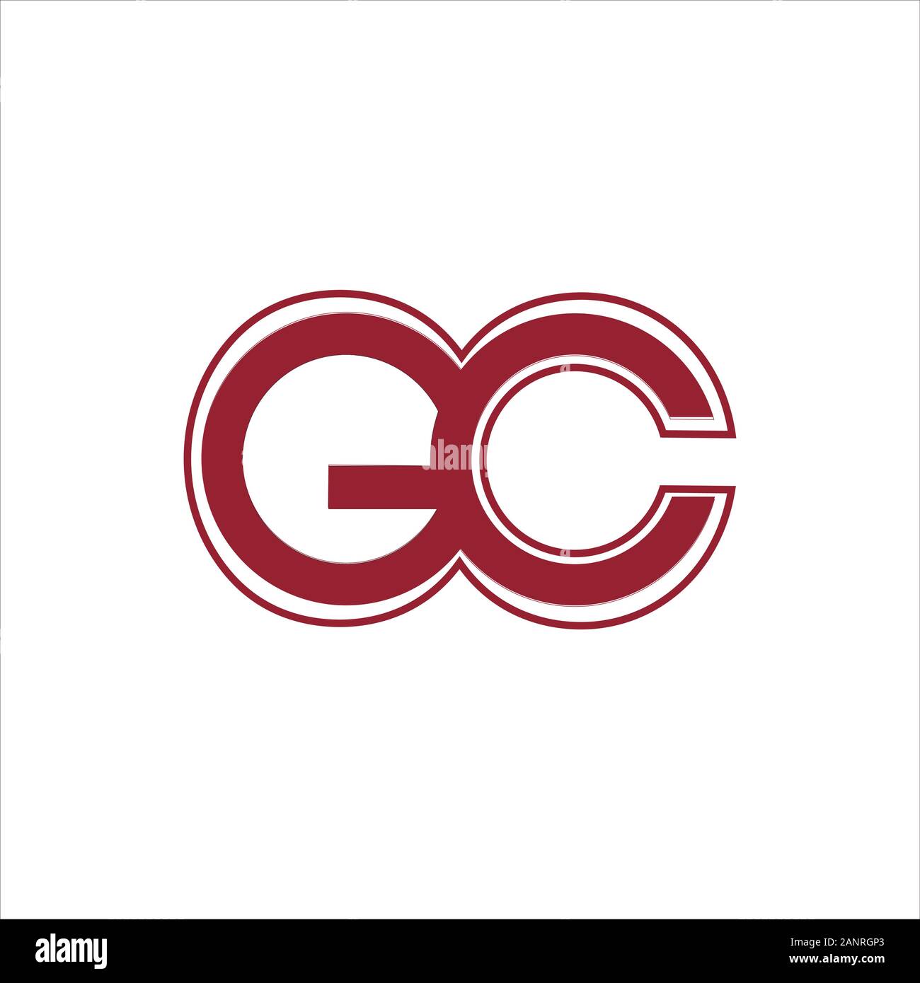 initial letter gc or cg logo vector design Stock Vector Image & Art - Alamy