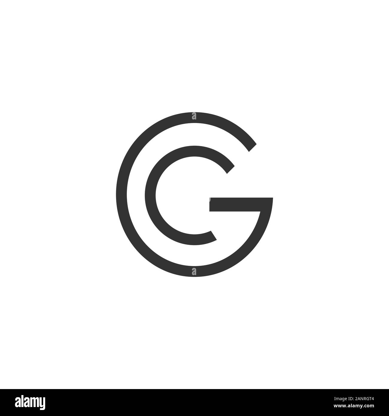 initial letter gc or cg logo vector design Stock Vector Image & Art Alamy