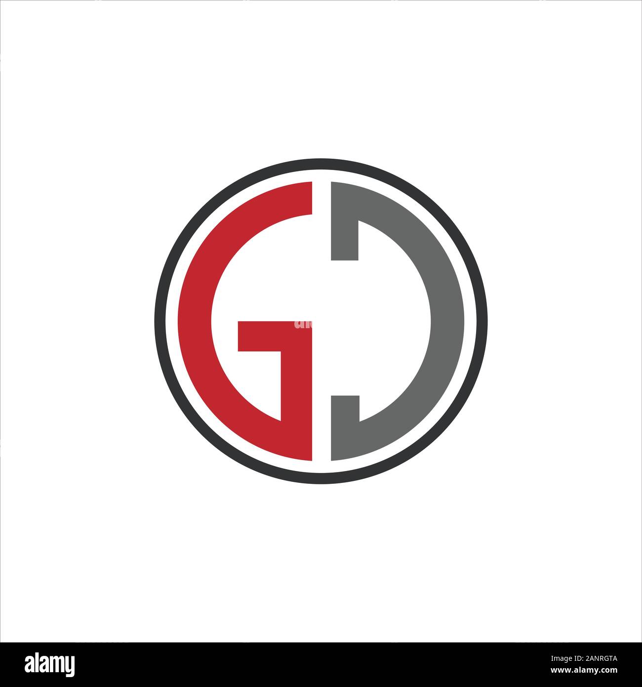 initial letter gc or cg logo vector design Stock Vector Image & Art - Alamy