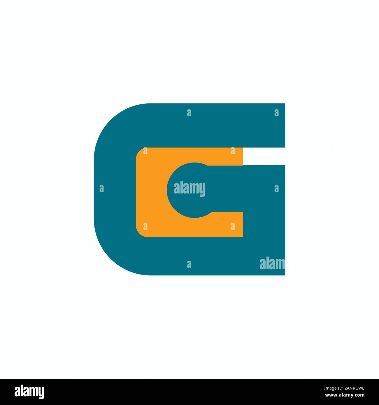 initial letter gc or cg logo vector design Stock Vector Image & Art - Alamy