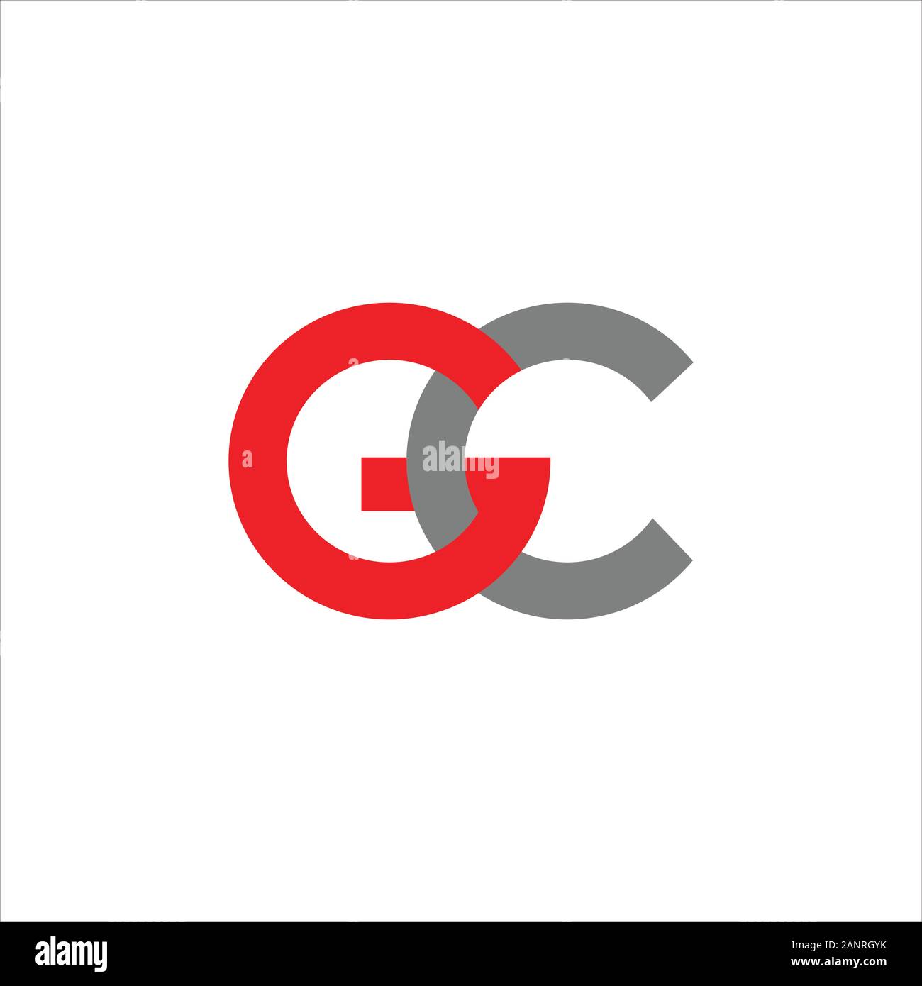 initial letter gc or cg logo vector design Stock Vector Image & Art - Alamy