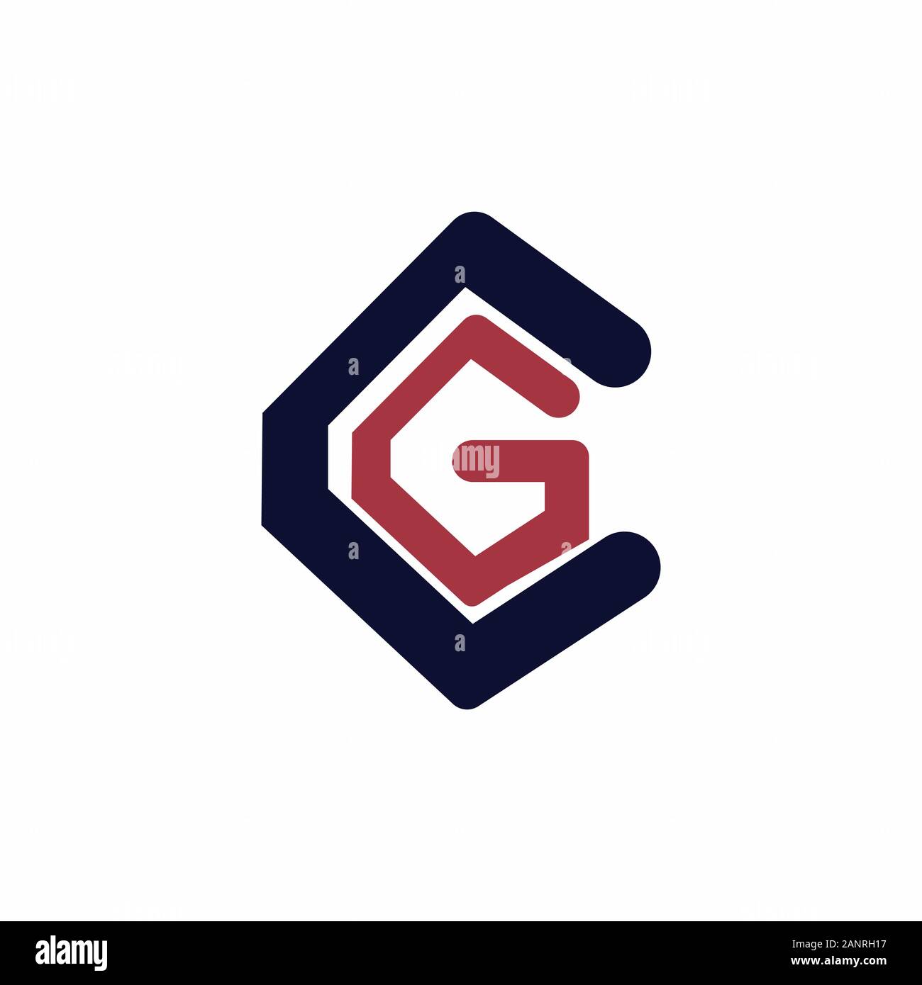 initial letter gc or cg logo vector design Stock Vector Image & Art - Alamy