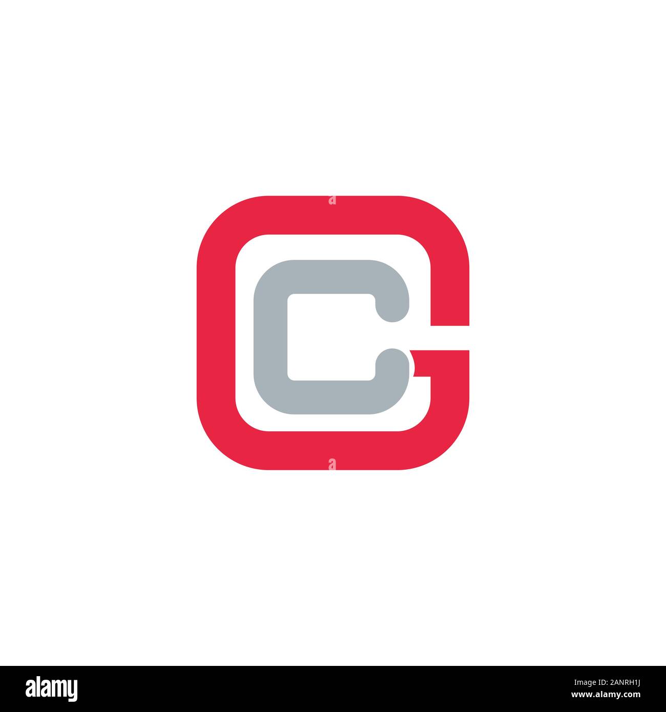 initial letter gc or cg logo vector design Stock Vector Image & Art - Alamy