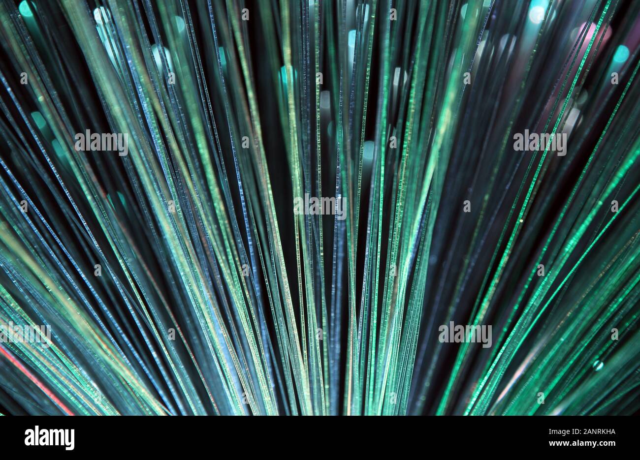 fibre optic lighting Stock Photo Alamy