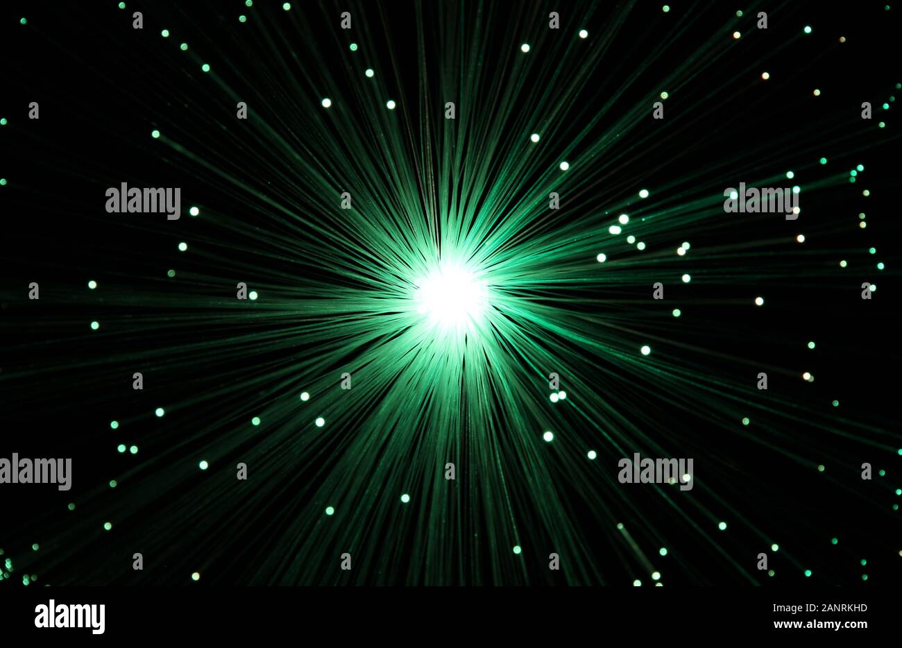 fibre optic lighting Stock Photo Alamy