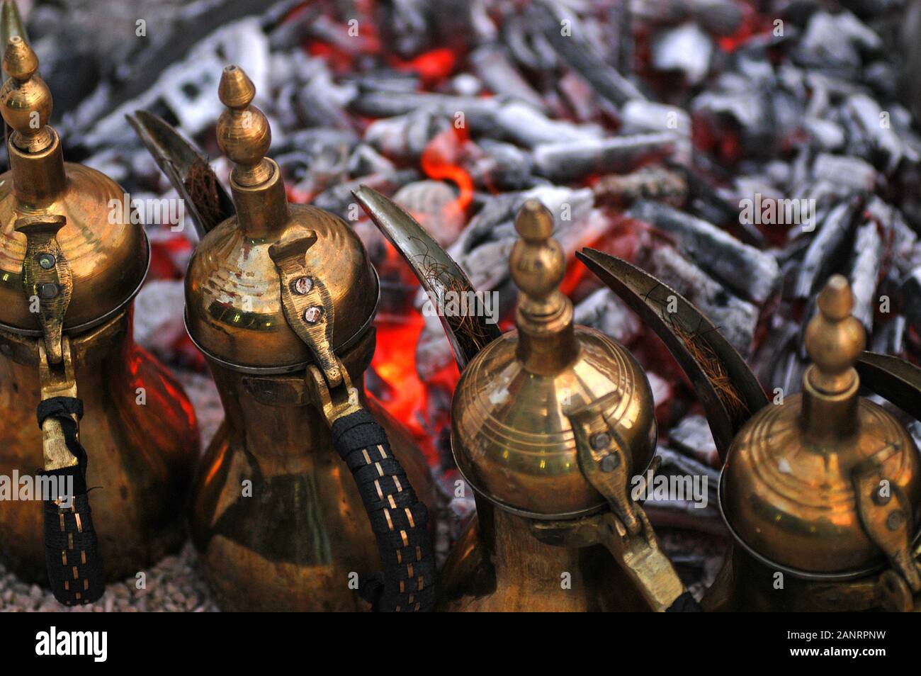Traditional Arabic coffee Doha, Qatar Stock Photo Alamy