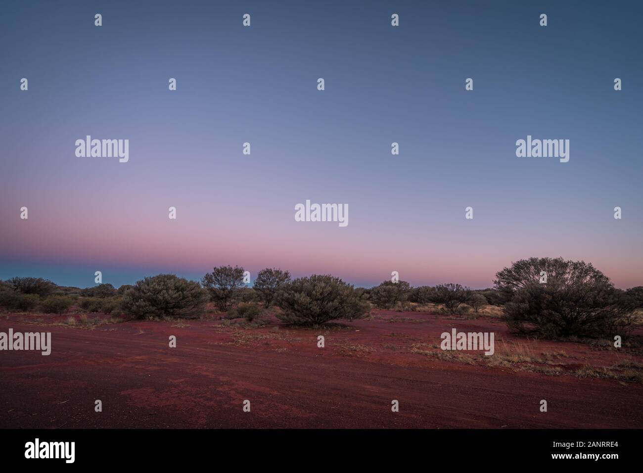 Outback landscape, Central Australia, Northern Territory Stock Photo