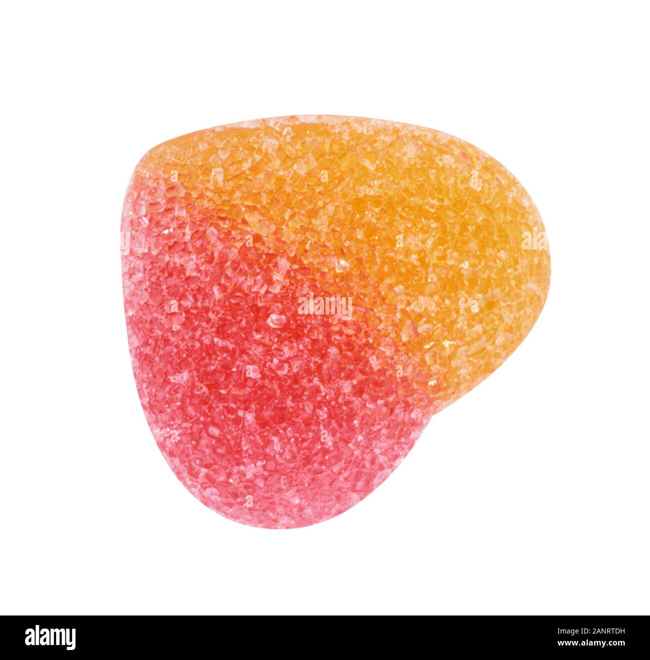 Fruit Jelly with Heart Shape Isolated Stock Photo Alamy