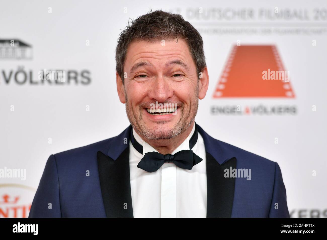 Munich, Germany. 18th Jan, 2020. Dieter BACH (actor), single image, cut single motif, portrait, portrait, portrait. 47th German Filmball Red Carpet, Red Carpet, on January 18, 2020. H otel B ayerischer H of, M uenche n. | Usage worldwide Credit: dpa/Alamy Live News Stock Photo
