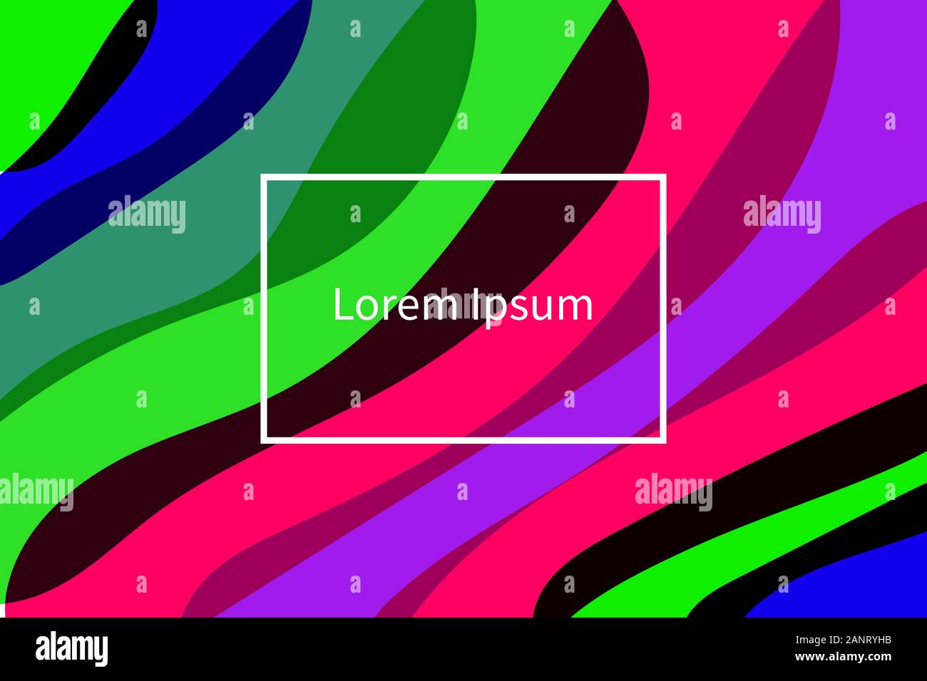 Colour Background Colorful Vivid Banner Backdrop Vector Summer